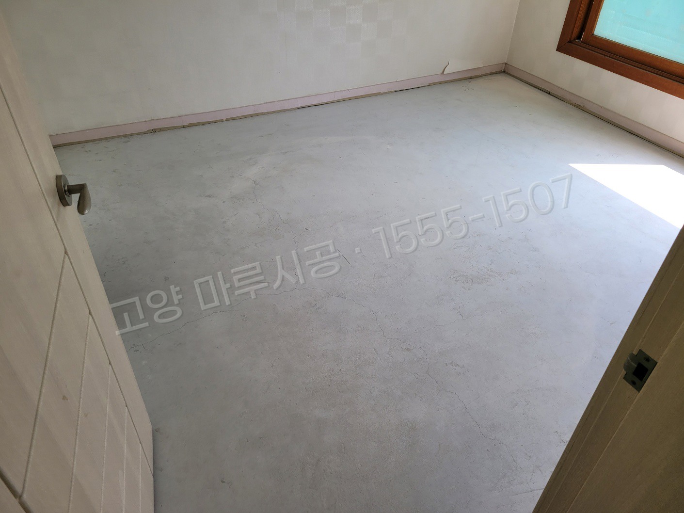 고양 일산동구 장항동 강마루 구정 강마루 아이리쉬화이트 바닥공사 마루시공업체 시공 전